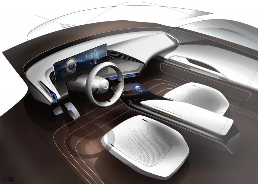 Интерьер Mercedes-Benz Generation EQ Concept 2016 года  (фото 26 из 53)